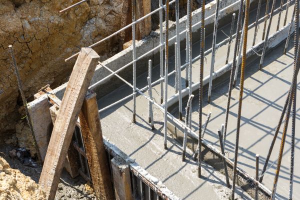 Concrete Footing Pouring in Newburgh
