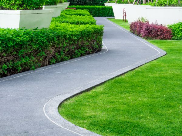 Walkway Curb Installation in Newburgh