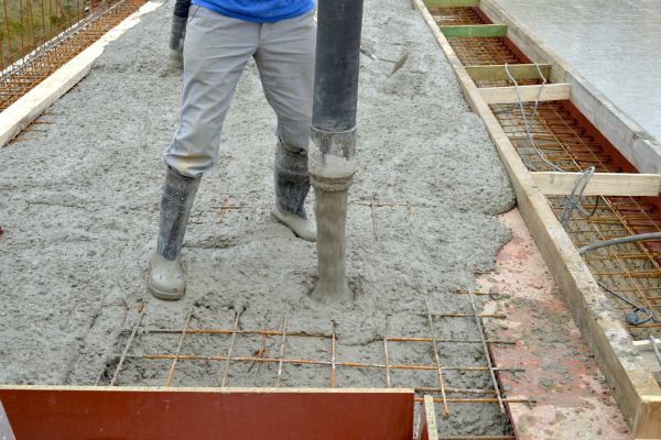 Concrete Base Construction in Newburgh
