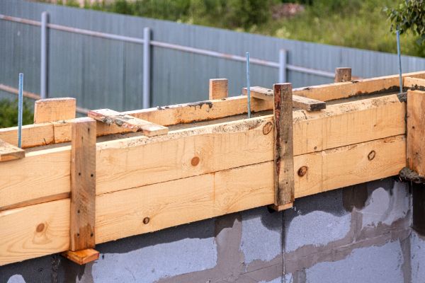 Poured Wall Construction in Newburgh