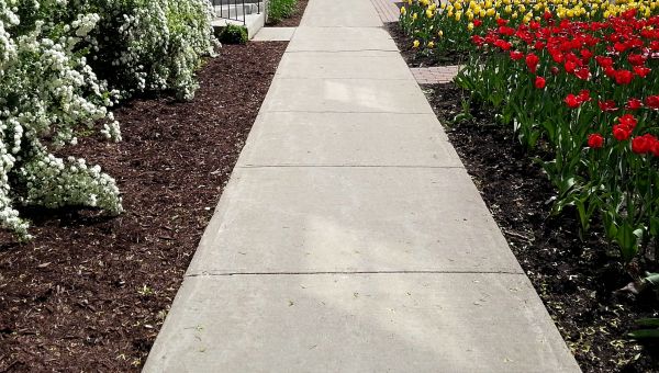 Cement Sidewalk Installation in Newburgh