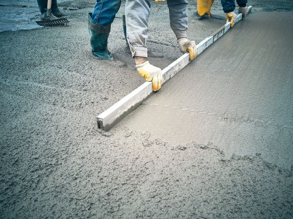 Cement Slab Installation in Newburgh