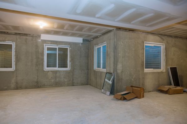 Basement Concrete Installation in Newburgh