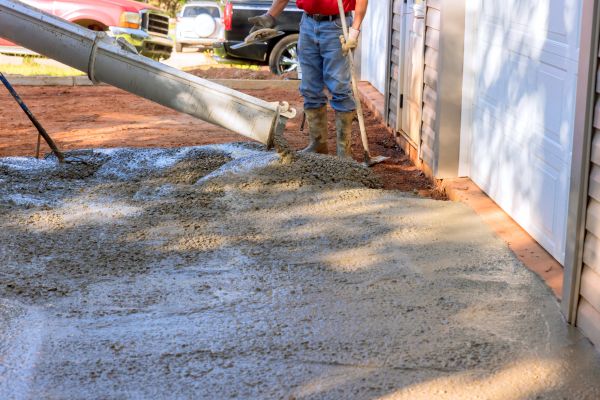 Cement Driveway Pouring in Newburgh