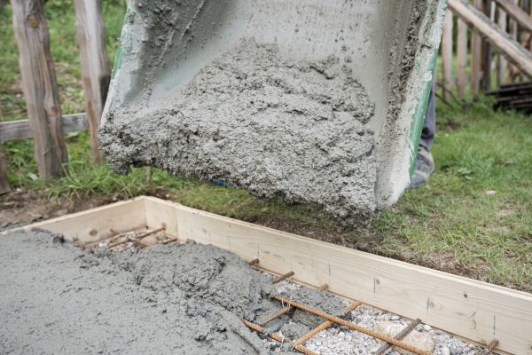 Yard Concrete Pouring in Newburgh