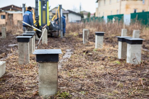 Concrete Piling Installation in Newburgh