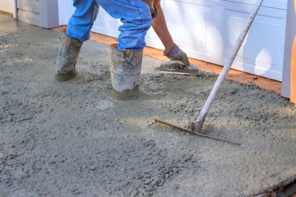 Driveway Slab Construction in Newburgh