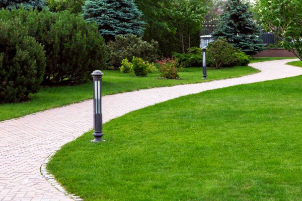 Backyard Sidewalk Installation in Newburgh